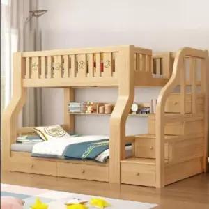 사다리 이층침대 자매침대 2층 기숙사 걸이형 복층 하단수납 어른용