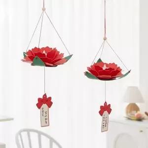 어버이날 선물 종이꽃 카네이션 무드등