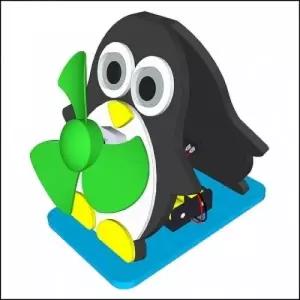 ( )펭귄 날개 선풍기 만들기 5인용 단체 수업용 여름 바람 원리 조립 과학 키트