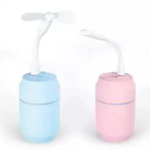 ( )LED 라이트 휴대용 탁상용 미니 선풍기 무드등 가습기