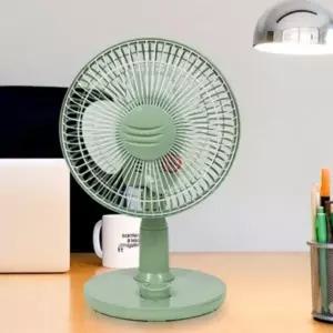 ( )탁상용 소형 선풍기 미니 유선 자동 좌우 회전 데스크 사무실 6인치팬 USB