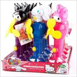 ( )무선 선풍기 젤리 12EA 캐릭터 손풍기 핸디 휴대용 손선풍기 학교 학원