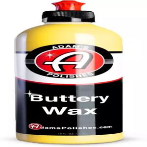 아담스 폴리싱 버터 왁스 16온스 광택 및 탑코트 페인트 보호를 위한 프리미엄 인퓨즈드 카르나우바 액체