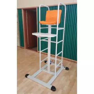 배구심판대 베벨기어 높이조절식 스텐 정리용 경기용품 소품진열 스포츠용품 체육수업 트레이닝 생활체육