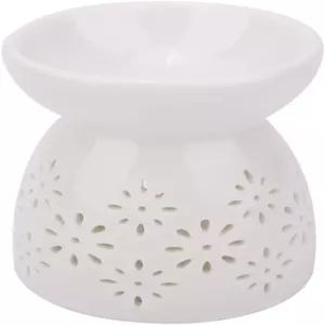 에센셜 오일 버너 세라믹 티라이트 캔들 홀더 디퓨저 향 아로마 퍼니스 나이트 향수 램프 테라피 왁스 멜트