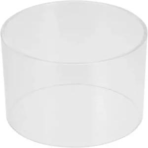 후트니 허리케인 유리 캔들 홀더 실린더 커버 투명 램프쉐이드 교체용 3.93X3.54인치 윈드프루프 슬리브