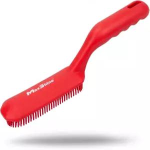 Maxshine 유니버설 실리콘 카펫 디테일링 브러시 전도성이 높은 브리스틀 트 반려동물 털 보푸라기 및