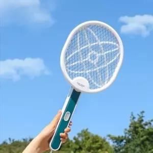 (옵션 스마트 데뚜르네모기채(505))듀얼모드 모기채 전기 USB 캠핑모기채 전기모기채 포충기