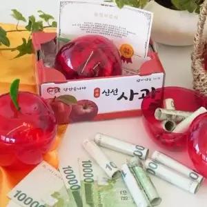 ( )사과상자 용돈박스 어버이날 부모님 생신 이벤트 선물