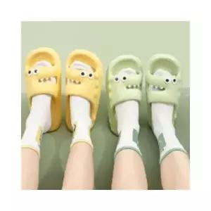 루미나D 슬리퍼 실내화 거실화 악어 캐릭터 쿠션슬리