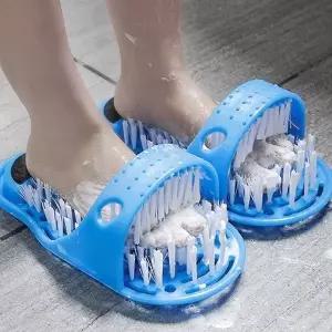 ( )발을씻자슬리퍼1p 욕실화 각질제거 슬리퍼 뒷꿈치관리 게으른슬리퍼