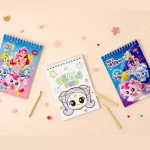 ( )캐릭터 미니 색칠놀이 색칠도안 색칠공부 어린이날 생일선물