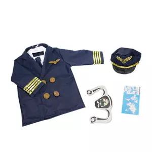 파일럿의상 비행기 기장복장 역할놀이 조종사제복