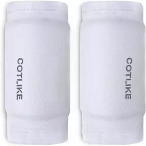 성인 청소년을 위한 COTLIKE 배구 팔꿈치 패드 바닥 및 타박상을 팔 소매 비볼키 보호 기능 유연한 한