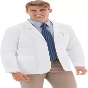 메타 남성용 랩코트 739 화이트 46L