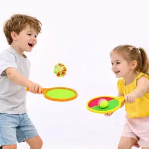 어린이 2인 공놀이 캐치볼 라켓세트 스포츠공 캐치볼유아