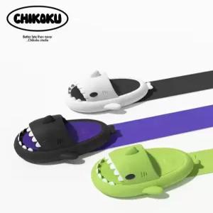 치코쿠 상어 샤크 캐릭터 3세대 실내화 슬리퍼 4cm 경량화