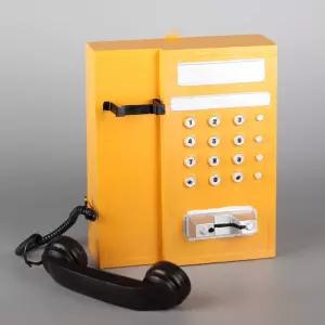 빈티지 전화기 레트로 공중전화 엔틱 인테리어 술집 장식 유선 클래식 소품