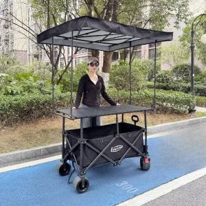 플리마켓 매대 대형 야외캠핑 철재 가판대 테이블 부스 진열