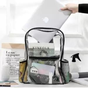 PVC 투명 백팩 방수 비치백 학생 책가방 투명 가방 여름 물놀이 가방 수영장 가방 데일리 백팩