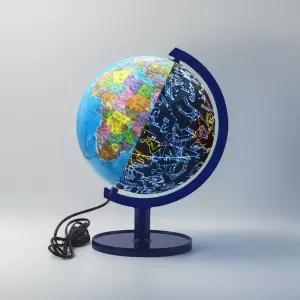 320-ELS LED 야광 별자리 지구본 세계지도 학습용 교구 지구의 조명 스탠드 미니 스마트 대형 입학선물