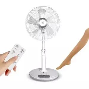 ( )발터치 리모컨 선풍기 14형 저소음 좌우 자동회전 거실 침실 사무실 크루거