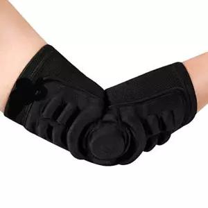 문러브 통기성 팔꿈치 보호대 패드 가드 압축 실리콘 폼 패딩 팔 지지대 슈터 슬리브 스케이트보드