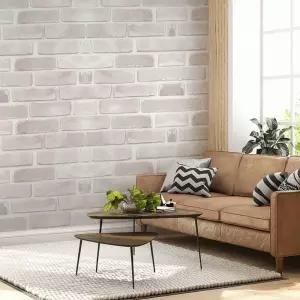 셀프 인테리어 파벽돌 단열벽지 화이트 20m 폼블럭 도배지 시트 포인트 보온 곰팡이 난방 붙이는재 교체 결