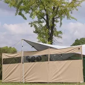 타프 윈드 캠핑 가림막 투명 사생활보호 바람막이 사이드월 스크린 4.4M 불멍 바이저 야외