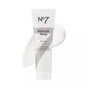 No7 에어브러시 어웨이 페이스 프라이머 - 히알루론산으로 보습 메이크업 잔주름과 주름을 매끄럽게
