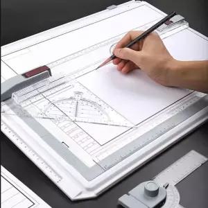 제도판 보드 소형 제도기 A4 전문가용 제도판