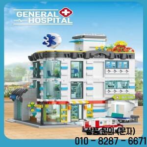 JIE STAR JJ9211 일반 병원 조명 브릭 장난감 포함