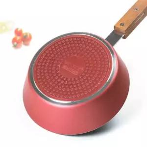 보타닉우드 후라이팬 20cm 하이라이트 IH인덕션후라이 계란 프라이 가벼운 말이 손잡이 나무 볶음 20CM 핸