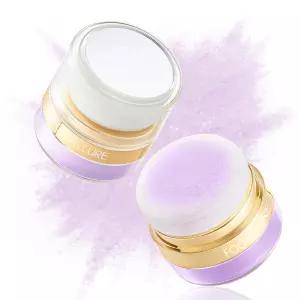 포칼루어 쉬머 형광펜 파우더 페이스 바디 일루미네이터 퍼프로 메이크업을 밝게 반짝이는 광채 마무리를