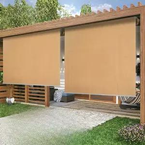 야외 설치 블라인드 통풍 방수 테라스