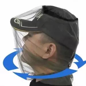얼굴방충망 낚시모자 안면보호모자 캠핑모자