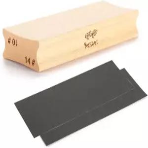 프렛 레벨링 핑거보드용 양방향 래디우스 샌딩 블록 - 빔 루시어 툴 12인치 및 16인치 사포