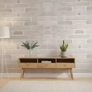 셀프 인테리어 파벽돌 단열벽지 화이트 2.5m 폼블럭 도배지 시트 포인트 보온 곰팡이 난방 붙이는재 교체