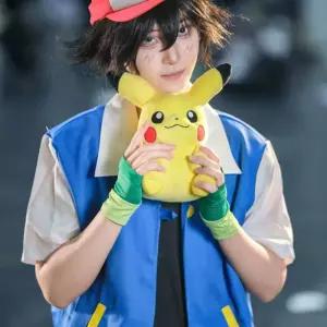 단 프레 로사 분장 졸업사진 XS 커플 가발 할로윈