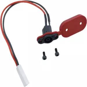 M365/PRO2 부품 전기 포트 케이블용 스쿠터 실리콘 슬리브 있는 옥스그카오 충전 홀 커버