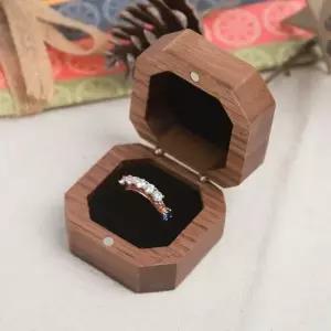 원목 반지 케이스 미니보관함 사각