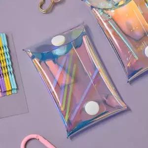 ( )홀로그램 PVC 카라비너 가방 5.5x8.5