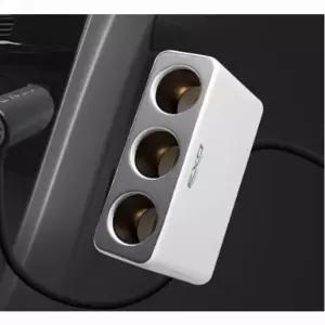 (선택 EXO마이크로 usb 3구소켓(블랙))EXO 마이크로 USB 3구 멀티소켓 충전기 3포트 차량용 시거잭