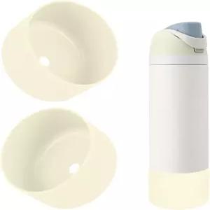 BKBY 2PCS 실리콘 물병 부츠 Owala 24oz 보호 긁힘 방지 및 찌그러짐 슬리브 커버와 호환되는
