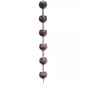 처마물받이 레인체인 지붕 선홈통 구리 가이드 빗물받이