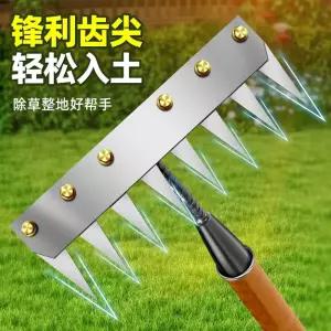 잡초제거 핸드 호우 바퀴형 손잡이 농업용 흙 없음 망간강 톱날 풀이