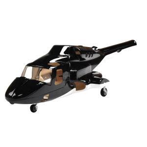 ROBAN 450 크기 Airwolf RC 헬리콥터 스케일 동체 유리 섬유 항공기 모델 쉘