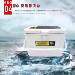 기포기 산소 펌프 발생기 아이스박스 충전식 에어 36L 휴대용