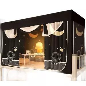 침대 텐트 기숙사 난방텐트 실내 사각 우풍 침실 이층침대 암막텐트 모기장