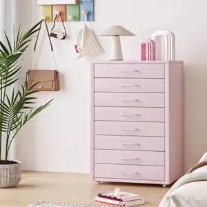 철제 서랍장 이동식 바퀴 7단 서랍 캐비닛 수납함 정리 원룸 의류 모듈 정리함